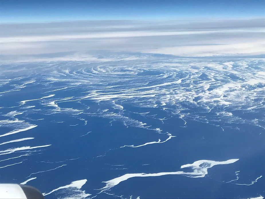 Sea ice patterns